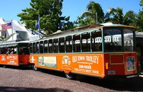 Taking a tour on the Trolley